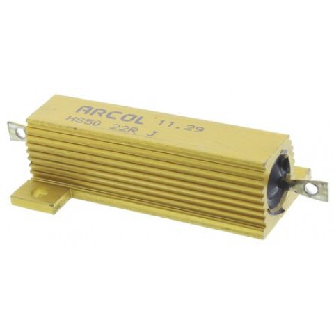 HS 50W 22R J HEATSINK RESISTOR 5% 